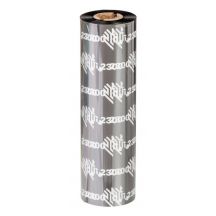 Zebra lint 156 mm x 450 m, Wax 2300, Kern 25 mm, Zwart -> 12 rollen