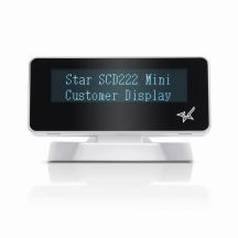 Star SCD222U klantendisplay, 2x 20 tekens, wit, USB 2.0, geschikt voor de mPOP, MC-Print3