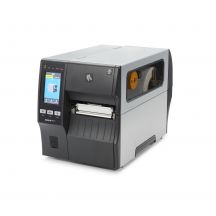 Zebra ZT411, 203 dpi, peeler, rewinder, display (kleur), RTC, USB, RS232, Bluetooth, Ethernet, incl. netsnoer, excl. aansluitkabel