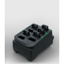 Zebra Batterij Oplaadstation, 8 slots, Excl. voeding en kabels, Geschikt voor de RS5100