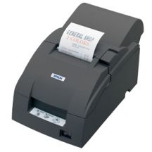 Epson TM-U220A, RS232, cutter, rewinder, zwart, incl. voeding, excl. netsnoer en aansluitkabel