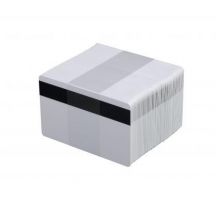 Zebra PVC Pasjes, met HiCo magneetstrip, 30 mil (0,76 mm) -> Per 500 stuks