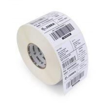 Zebra Labels 102x38 mm, Z-Select 2000T, Kern 76 mm, TT, Papier, Met perforatie, 4225 Per Rol -> Per 4 Rollen