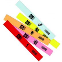 Zebra Z-Band Fun, Roze, 25x254 mm, 350 bandjes per cartridge -> Per 6 cartridges