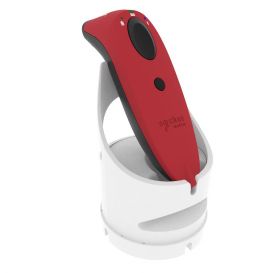 Socket S720, 2D, kleur rood, incl. charging dock (kleur wit) en polsband