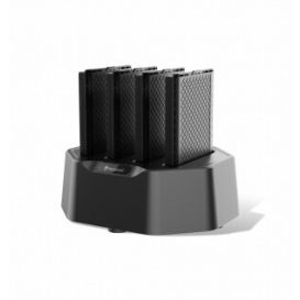 Newland 4-Slots batterij oplaadstation, geschikt voor batterijen van de MT93 series, incl. voeding