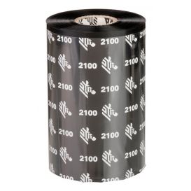 Zebra lint 40 mm x 450 m, Wax 2100, Kern 25 mm, Zwart -> 12 rollen