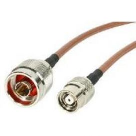 Intermec 4m, RP-TNC/N coax-kabel Bruin