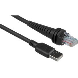 Honeywell industriële USB aansluitkabel, 5V host power, recht, zwart, 3 meter