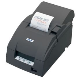 Epson TM-U220A, RS232, cutter, rewinder, zwart, incl. voeding, excl. netsnoer en aansluitkabel