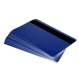 Ultracard PVC card royal blue v.v. HiCo magneetstrip