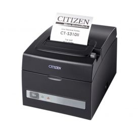 Citizen CT-S310II, USB, RS232, cutter, zwart, incl. USB kabel en EU netsnoer