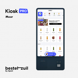 Kiosk Pro - Aan de muur