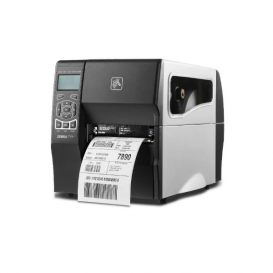 2e Kans Zebra ZT230, 203 dpi, thermal transfer, peeler, display, USB, RS232, incl. voeding